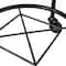Household Essentials 32" Black Round Laundry Hamper